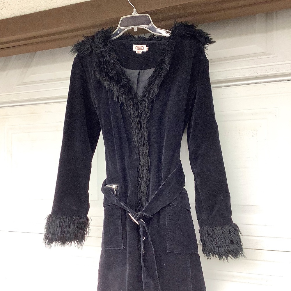 Suede coat